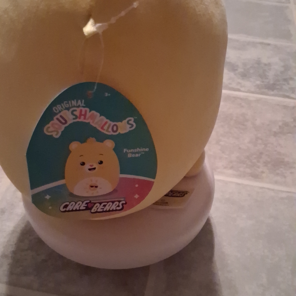 Care Bears Funshine Bear Squishmallow - Picture 4 of 10